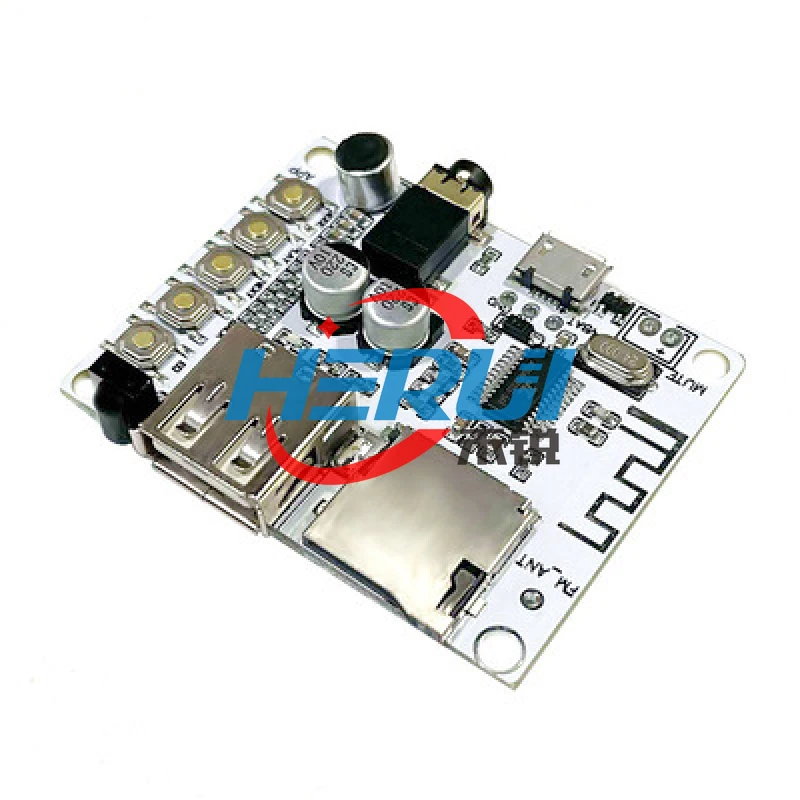 MP3 decoding module audio receiving board  Decode and play with USB TF card Preceding output