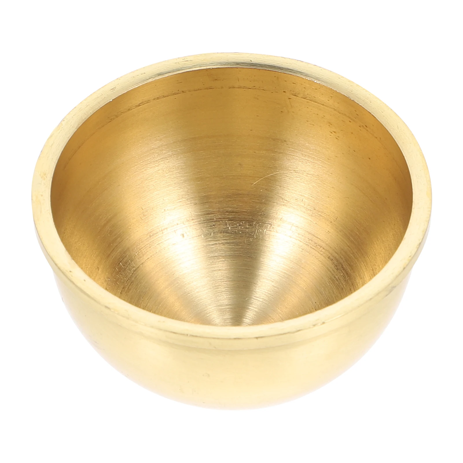 

Copper Holy Water Cup Offering Bowl Golden Sacrifice Accessory Small Size Large Capacity Eco Friendly Temple Home Use