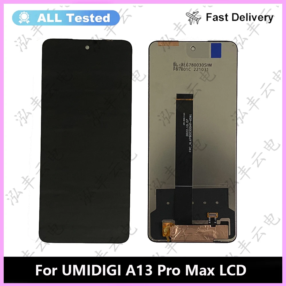 

6.8" For UMIDIGI A13 Pro Max LCD Display + Touch Screen Assembly Replacement Tested For UMIDIGI A13Pro Max 5G LCD Sensor Screen