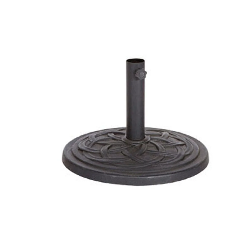 

12kg Umbrella Base Heavy Duty Weather Resistant Support Patio Umbrellas Adjustable Insert Rust Proof Envirostone Durable Outdoor