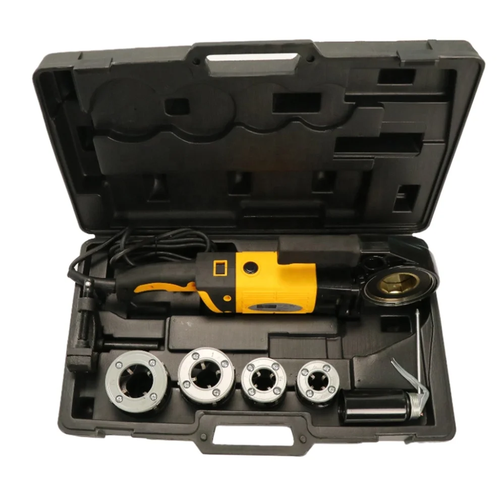 Hongli SQ30A Portable Pipe Threading Equipment Ratchet Pipe Threader Machine 1/2 Inch to 1 1/4 Inch