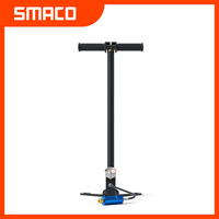 SMACO High Pressure Hand Pump, Diving Oxygen Cylinder Inflator, Operated Air Pump Compressor, Oxygen Cylinder, Diving Bottle