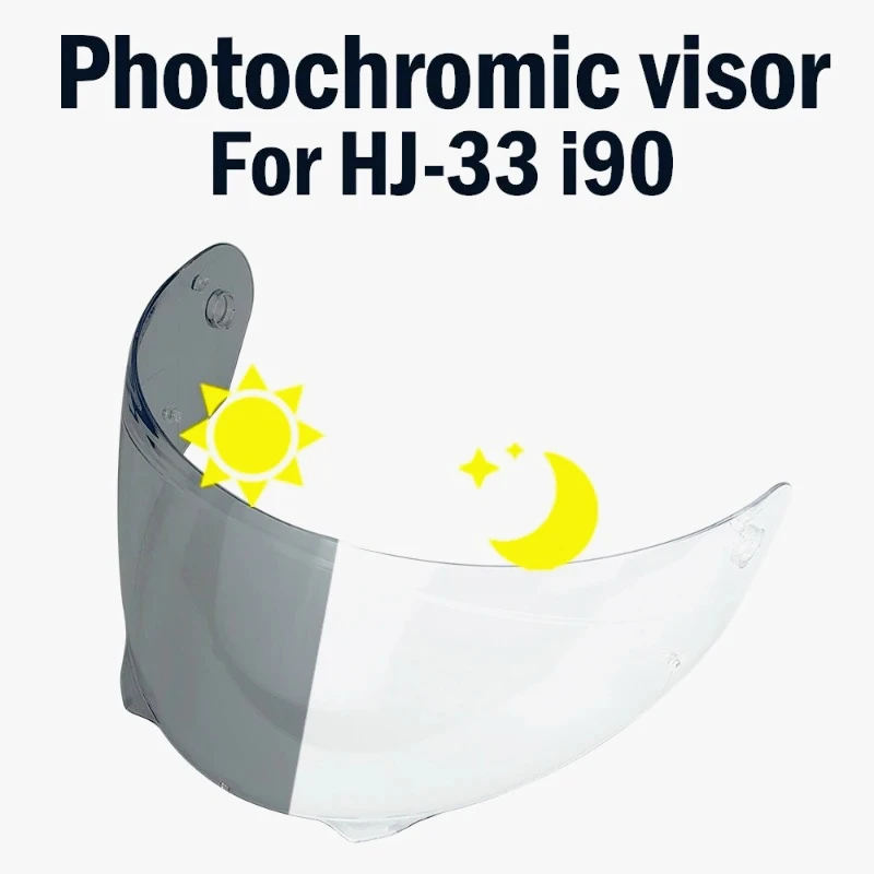 

Козырьки для мотоциклетного шлема HJ33 I90, линзы HD дневного и ночного универсального полного шлема, детали и аксессуары для шлема