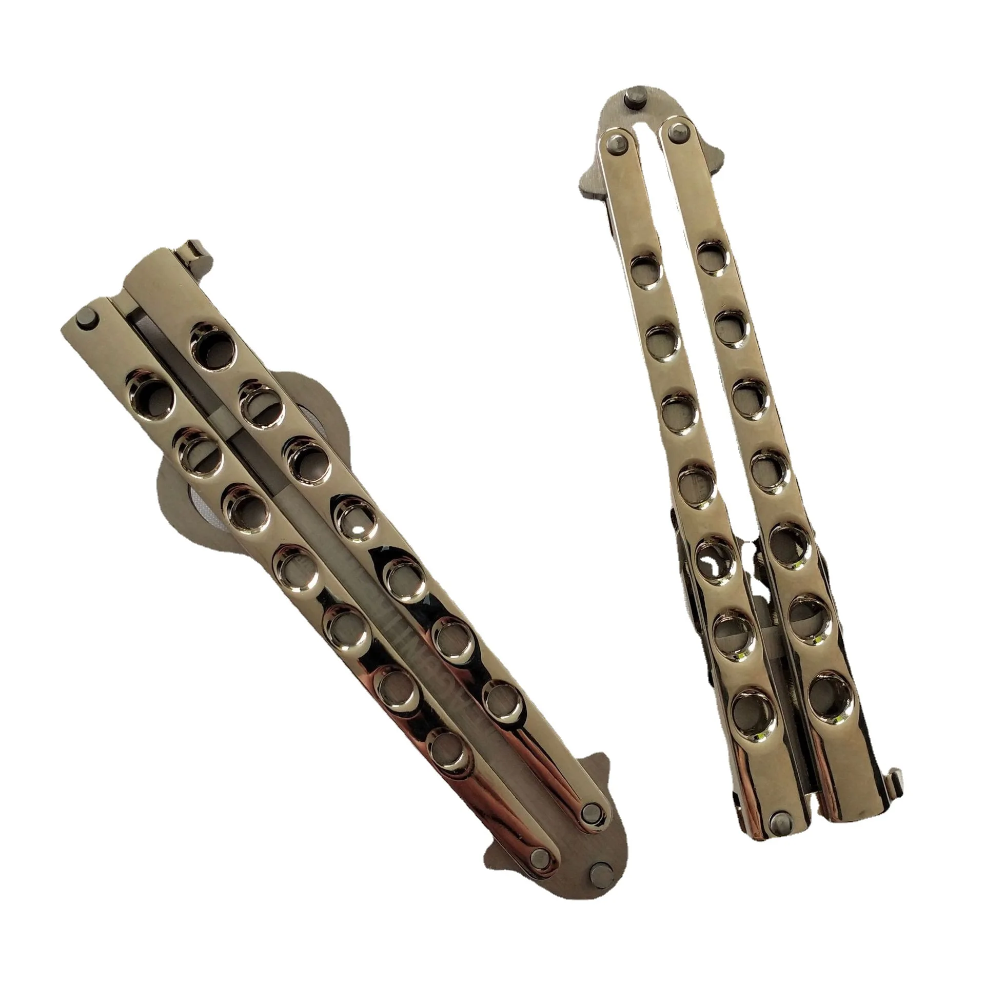 Butterfly Knife Beer Bottle Opener Transformable Pocket Trainer Foldable Butterfly Bottle Opener Multifunction Trainer Hand Tool