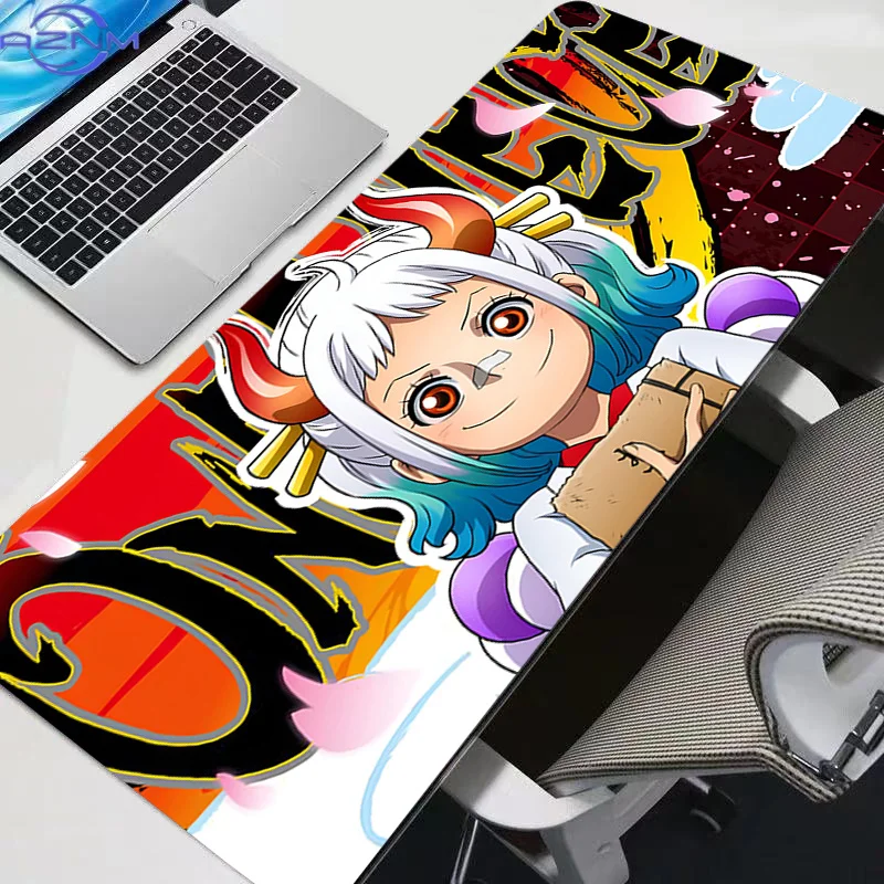 Anime Pad Mouse One Piece Yamato New HD Print Computer Gamer Locking Edge Mousepad XXL Keyboard PC Mice Mats Pad For Csgo