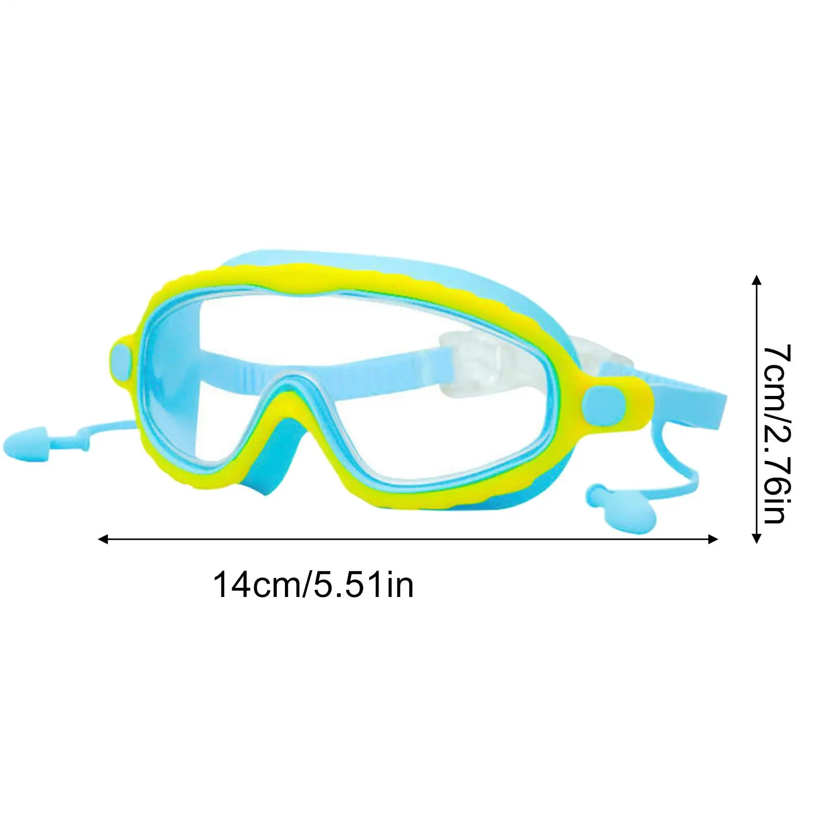 Kids Goggles For Swimming Anti-Fog UV Protection Youth Swim Glasses For Diving Holiday Surfing Pool River Vacation Summer view 6