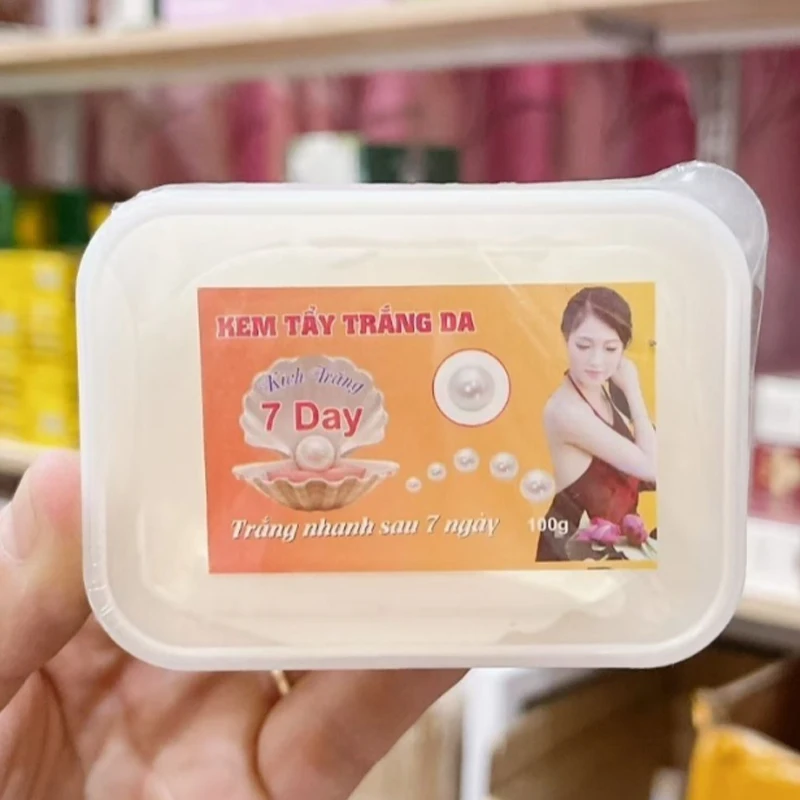 Kem tay trang da 7day - 7-Day Whitening Body Lotion - Brightening Formula for Smooth Glowing Skin, Visible Tone Improvement