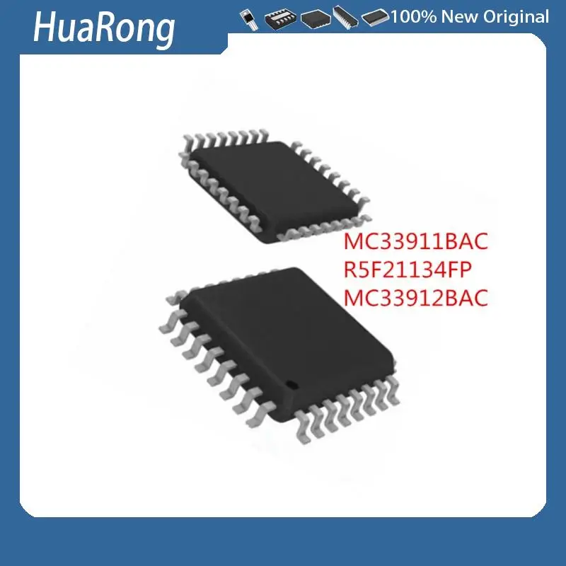 

5 шт./лот MC33911BAC R5F2113 R5F21134FP MC33912BAC QFP32