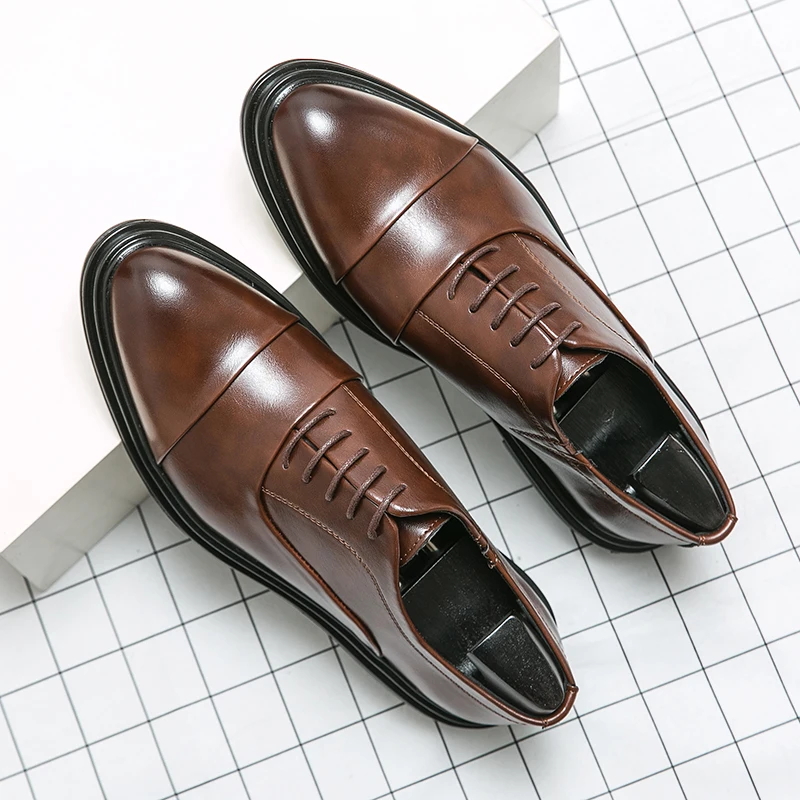 

Men's Dress Shoes Italian Style Party Leather Shoes Wedding Shoes Men's Flats Formal Shoes Men's Business Casual Shoes 38-46