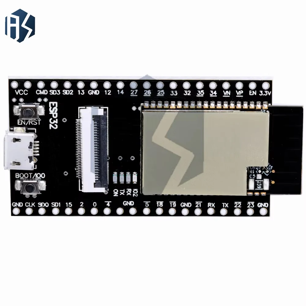 Placa de câmera ESP32: módulo ESP32-CAM com Wi-Fi/Bluetooth – GC2640, compatível com Arduino IDE (C/Python)