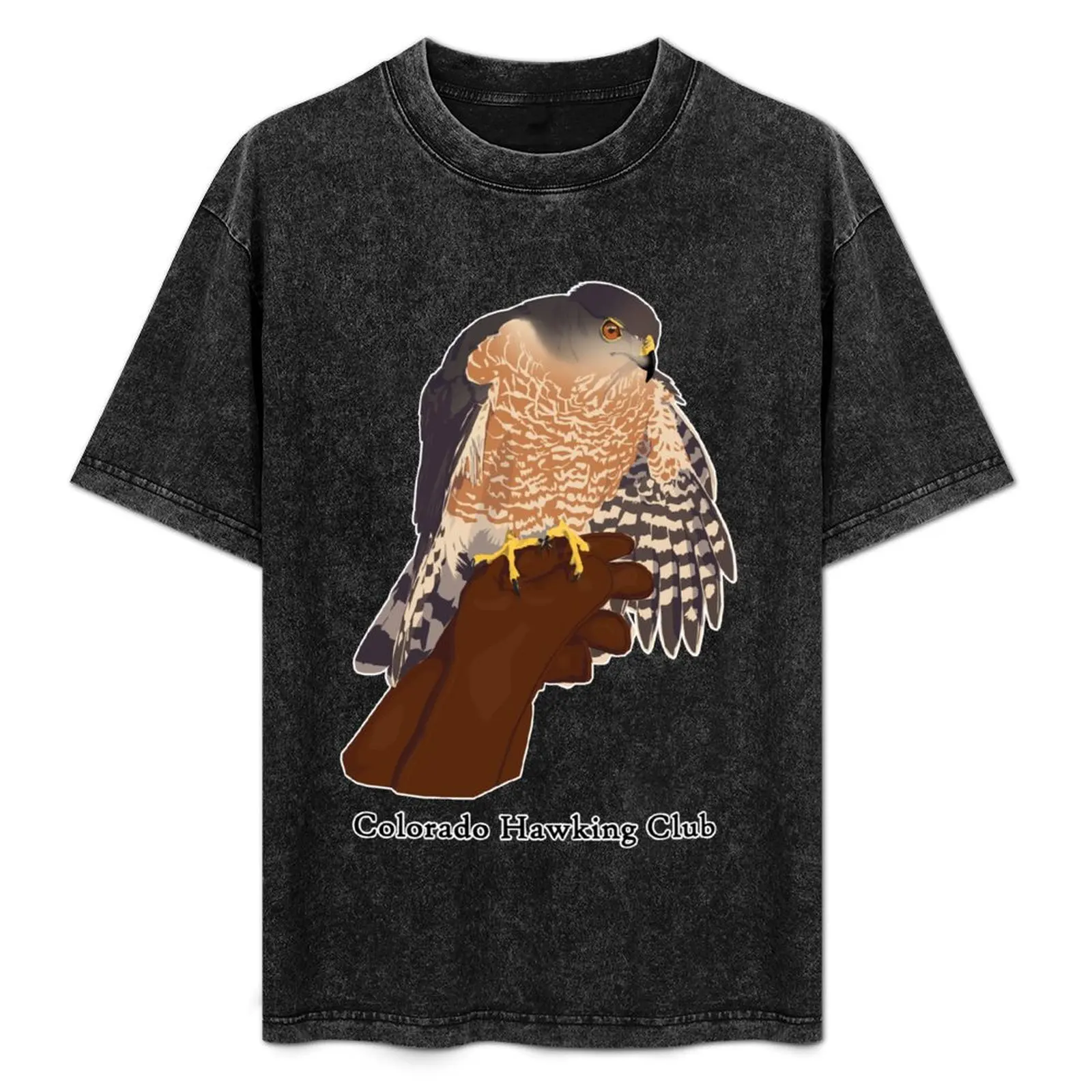

CHC Cooper's Hawk Back T-Shirt funny t shirts cotton t shirt custom print T-Shirt