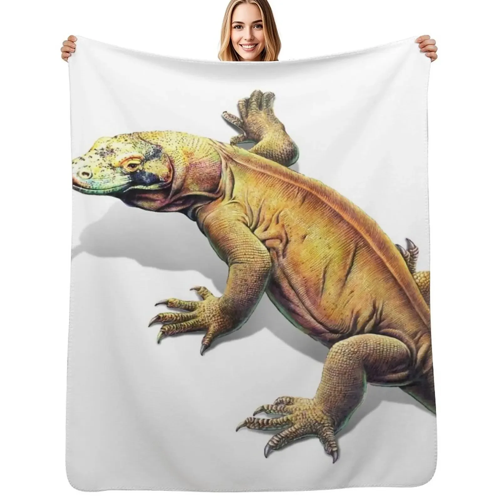 

Komodo Dragon Throw Blanket Comforter wednesday Thermal Blanket