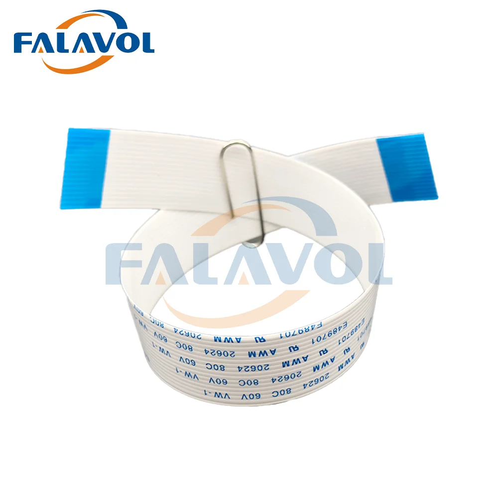 FALAVOL 16Pins 1.0mm Pitch FFC Flat Data Head Cable For Epson 5113 Printhead UV Eco Solvent Wide Format Printer