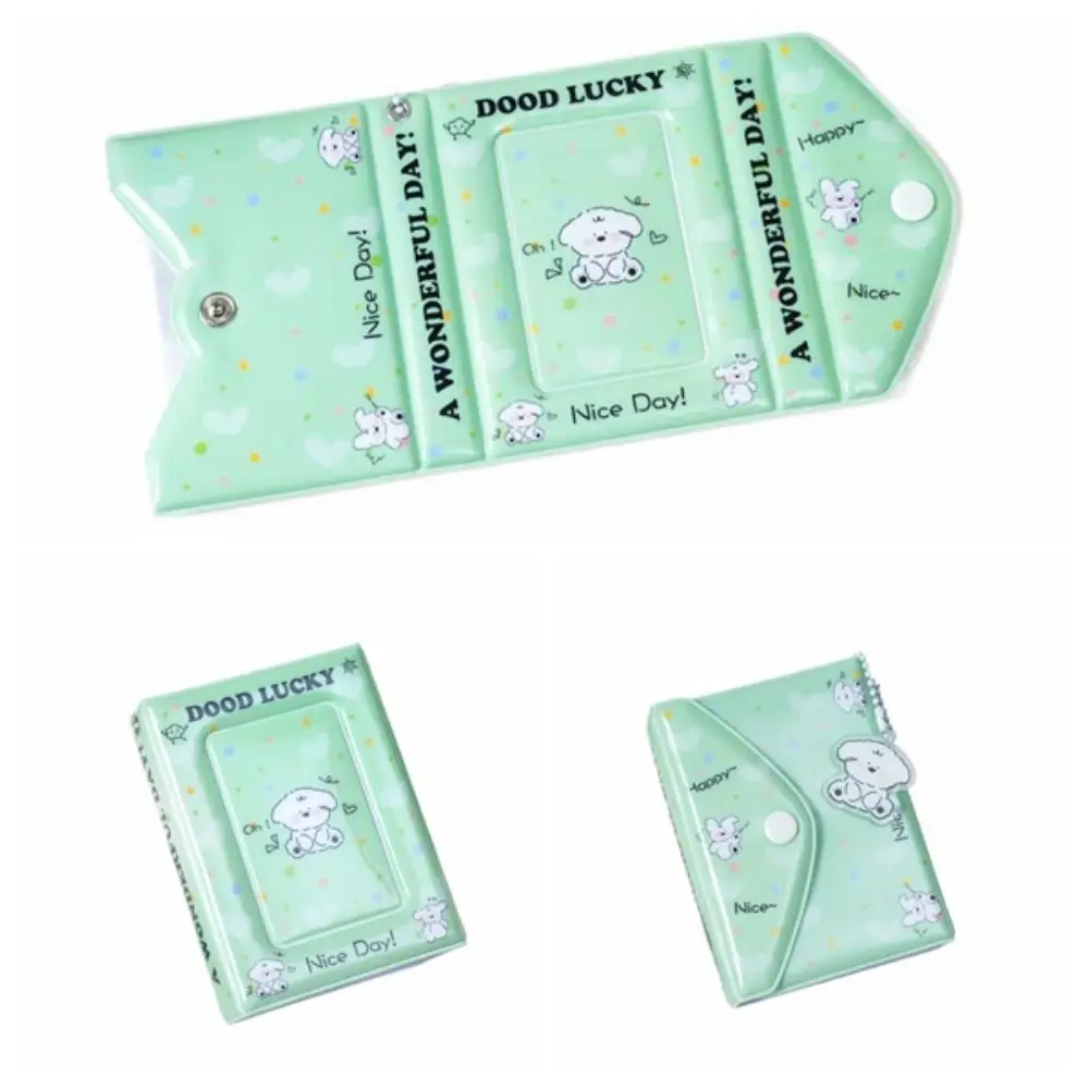 36Card Slots Envelope Photo Album Cartoon Animals Cute Small Card Collection Book Large Capacity Multifunction