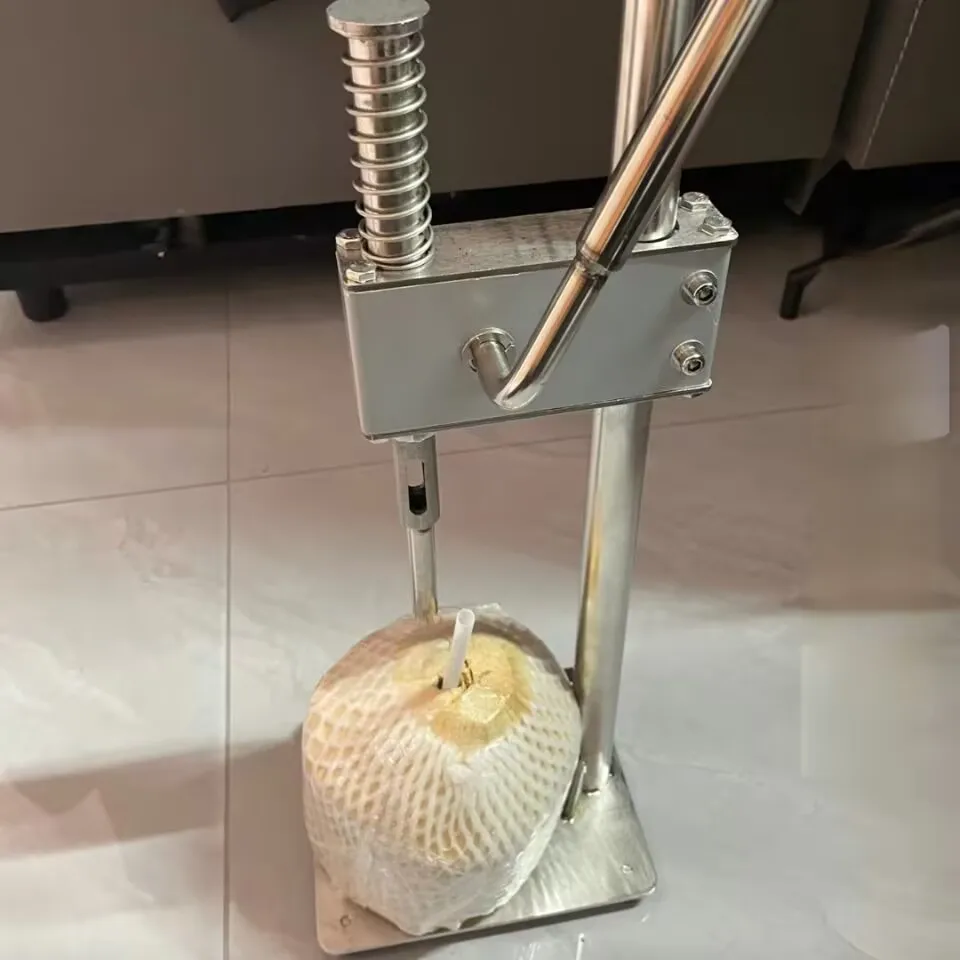 

Ручной открывалка для скорлупы кокоса, инструмент для открытия отверстий для молодых кокосов, дырокол для воды Coco, дрель, дырокол для кокосовых орехов