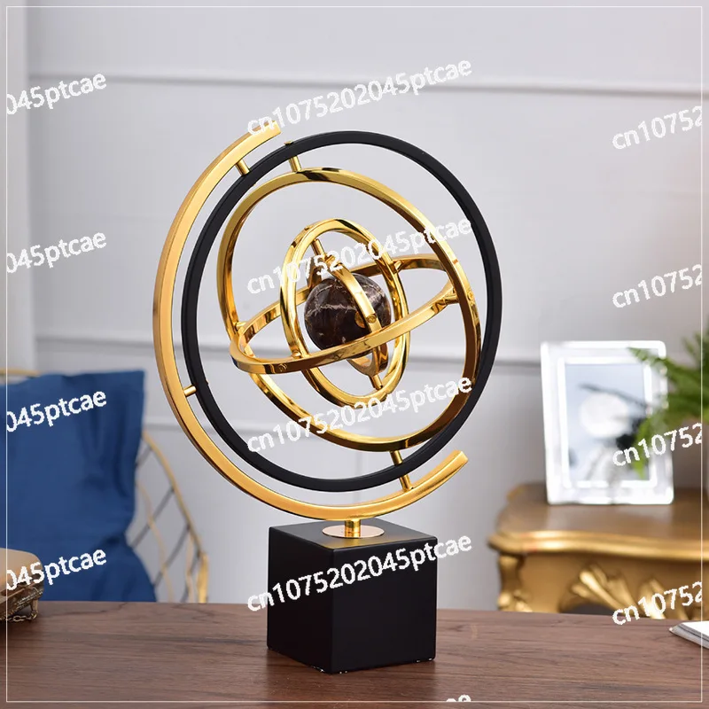 

Шкаф для телевизора, легкие роскошные украшения, подарки для украшения Европейские офисные глобусы, модельная комната, учебный стол, гостиная