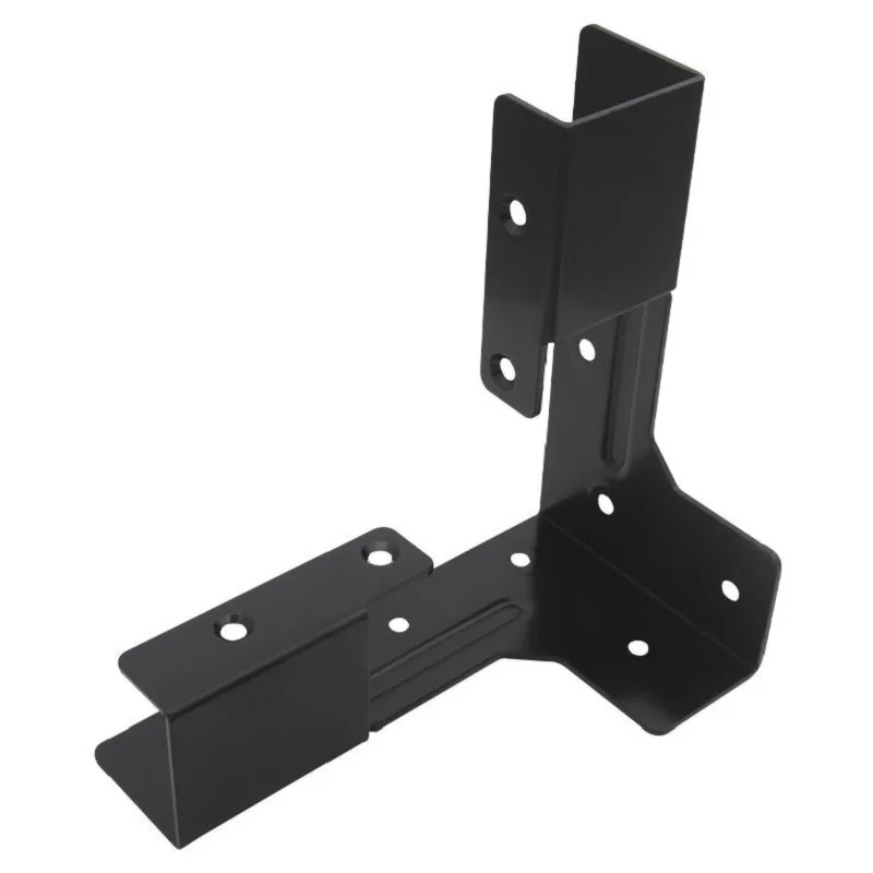 2.0x38x143x38x80 Hole 5.2 Furniture Connector Support Frame Triangular Corner Bracket