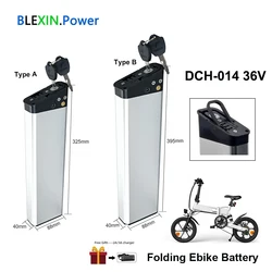 36V 10Ah 14Ah Folding Electric Bicycle Battery For ANCHEER AM1908 ADO A16 Lankeleis 9AH 10.5Ah Foldable EBike Battery DCH-014