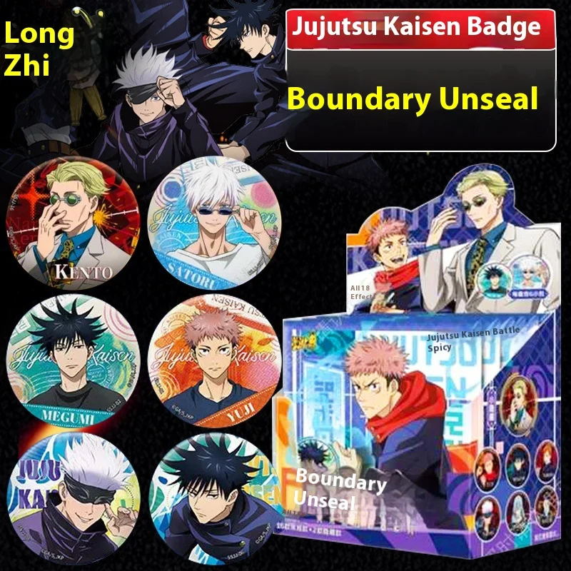 

Kaiyo Jinx Battle Card Game Коллекционный металлический значок Слепая коробка Полный набор пять карт Железный ящик для хранения Аниме Коллекция игровых карт