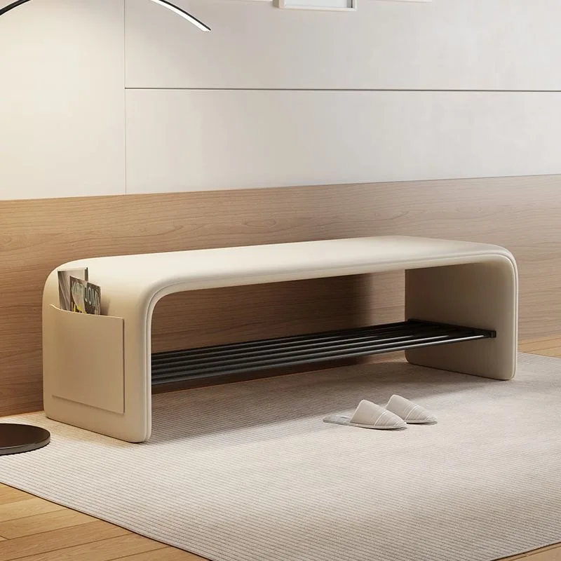 

Shoe changing stool household Internet celebrity light luxury sense can sit wear shoe cabinet integrated