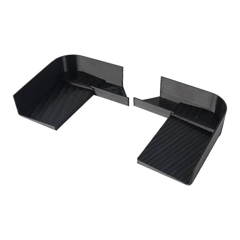 A Pair For Land Rover Defender 90/110 Car Roof Drainage Channels Durable The Deflector Covers For The Water Drainage Channels