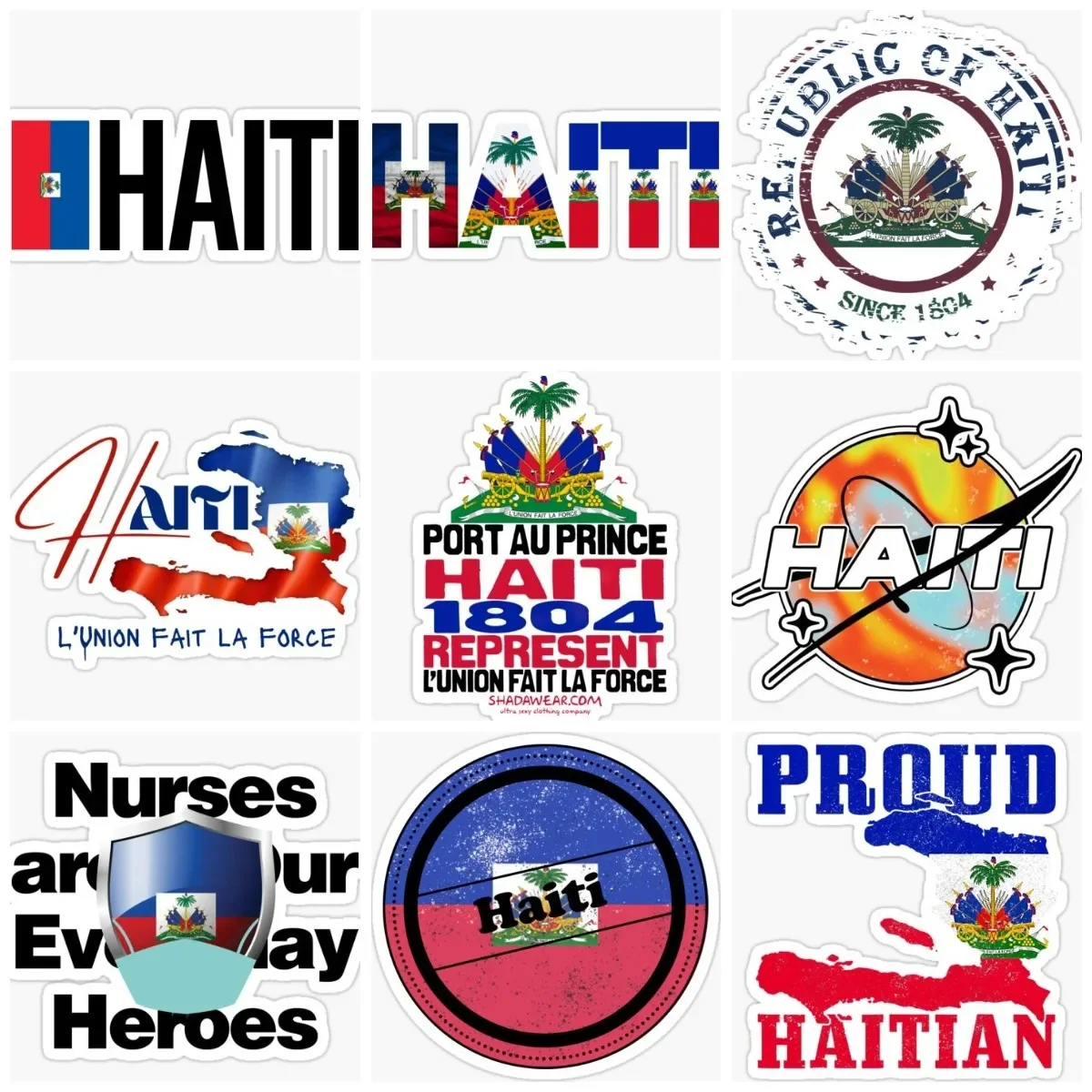 

Гаитянский флаг HT карта креативная наклейка для мотоцикла, грузовика, окна, стены, автомобиля, велосипеда, фургона, стеклянный шлем, гоночный кемпер, наклейка, аксессуары