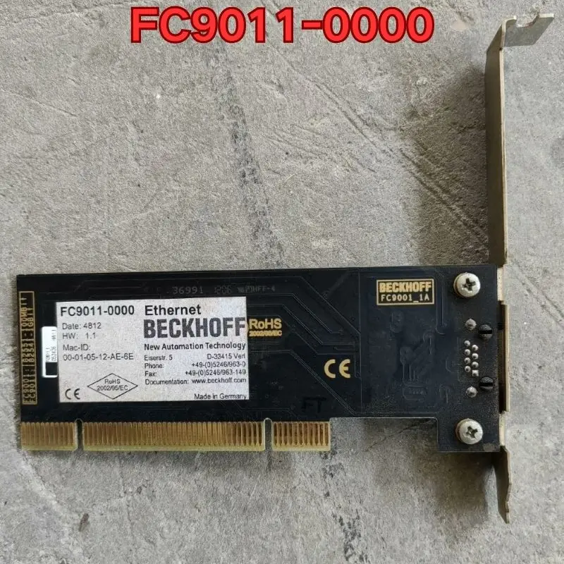 

Second-hand FC9011-0000 capture card module The latest price in November 2025