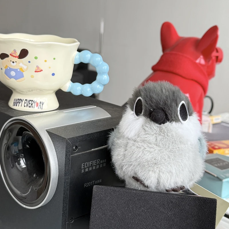 Nieuwe Jooki Leuke Vogel Serie Knuffels Tas Hanger Ornament Pluche Pop Werk Metgezel Kleine Dierenpop Trendy Collectie Geschenken