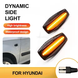 For KIA Rio For Hyundai Elantra Getz Sonata XG Terracan Tucson Dynamic Flashing Turn Signal LED Side Marker Light