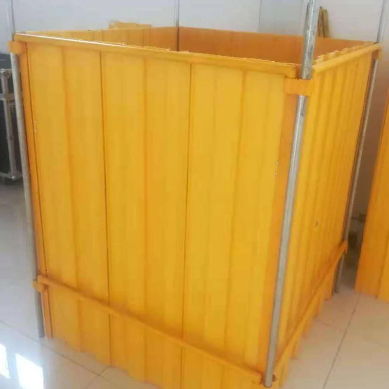 Flood control and disaster resistance Emergency water plugging board Flood control prefabricated enclosure