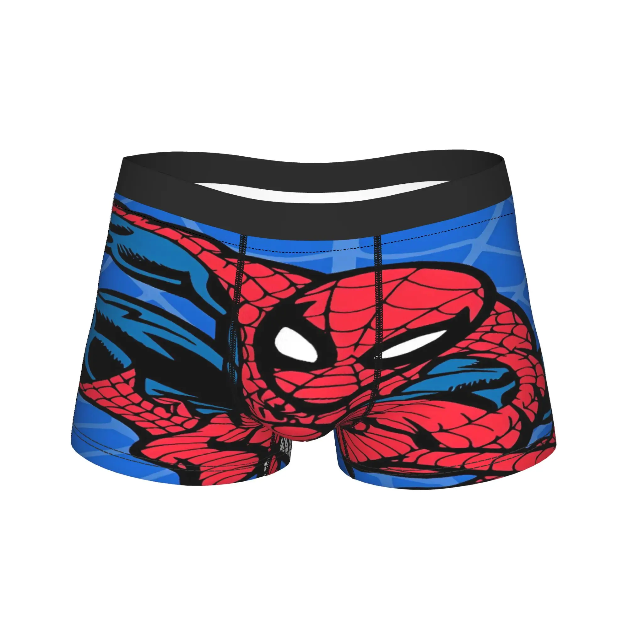 S-Spiders Heroes Shorts Briefs  Underwear Quality Men Comfortable Boxershorts Print Plus Size Panties
