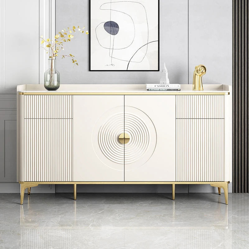 Large Household Living Room Cabinets European Metal Legs Glam Luxury Living Room Cabinets Nordic Modern Szafka Vintage Furniture