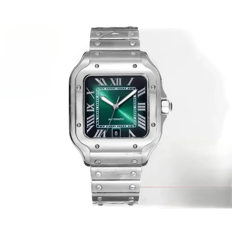 ساعة VIP2025KDY 42 ملم من سلسلة Santos للرجال فاخرة ونبيلة وعصرية ورائعة