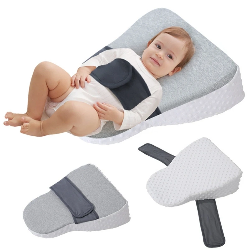 Atmungsaktive Babyliege mit Neigungskissen für besseren Schlaf und reduzierten P31B