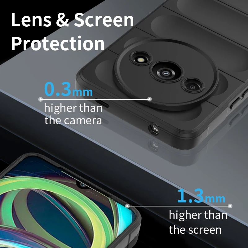 Shockproof Case For Xiaomi Redmi A3 A2 A1 Phone Cover For Redmi A1 A2 Plus Liquid Silicon Coque