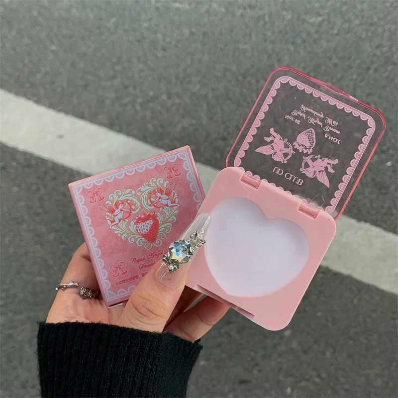 Korean Style Cupid Angel Perfume Balm Strawberry Milk Gardenia Lychee Apple Scent Women Daily Dating Trave Mini Fragrance Balm