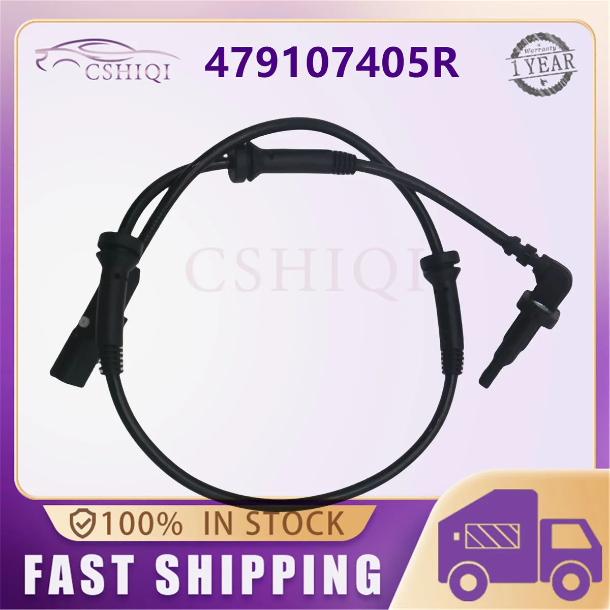 479107405R For Renault Captur I Clio IV Zoe 2012 2013 2014 2015 2016 2017 2018-2023 Front Left /Right ABS Sensor Auto Parts
