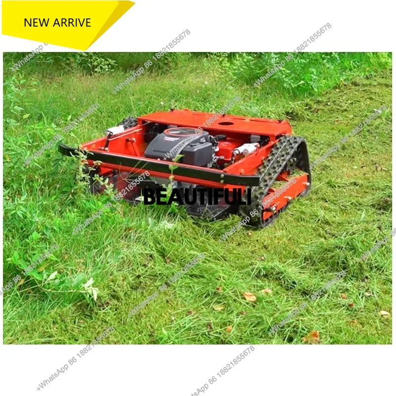 

M138 Crawler remote control lawn mower all-terrain intelligent diesel lawn mower orchard garden lawn machine