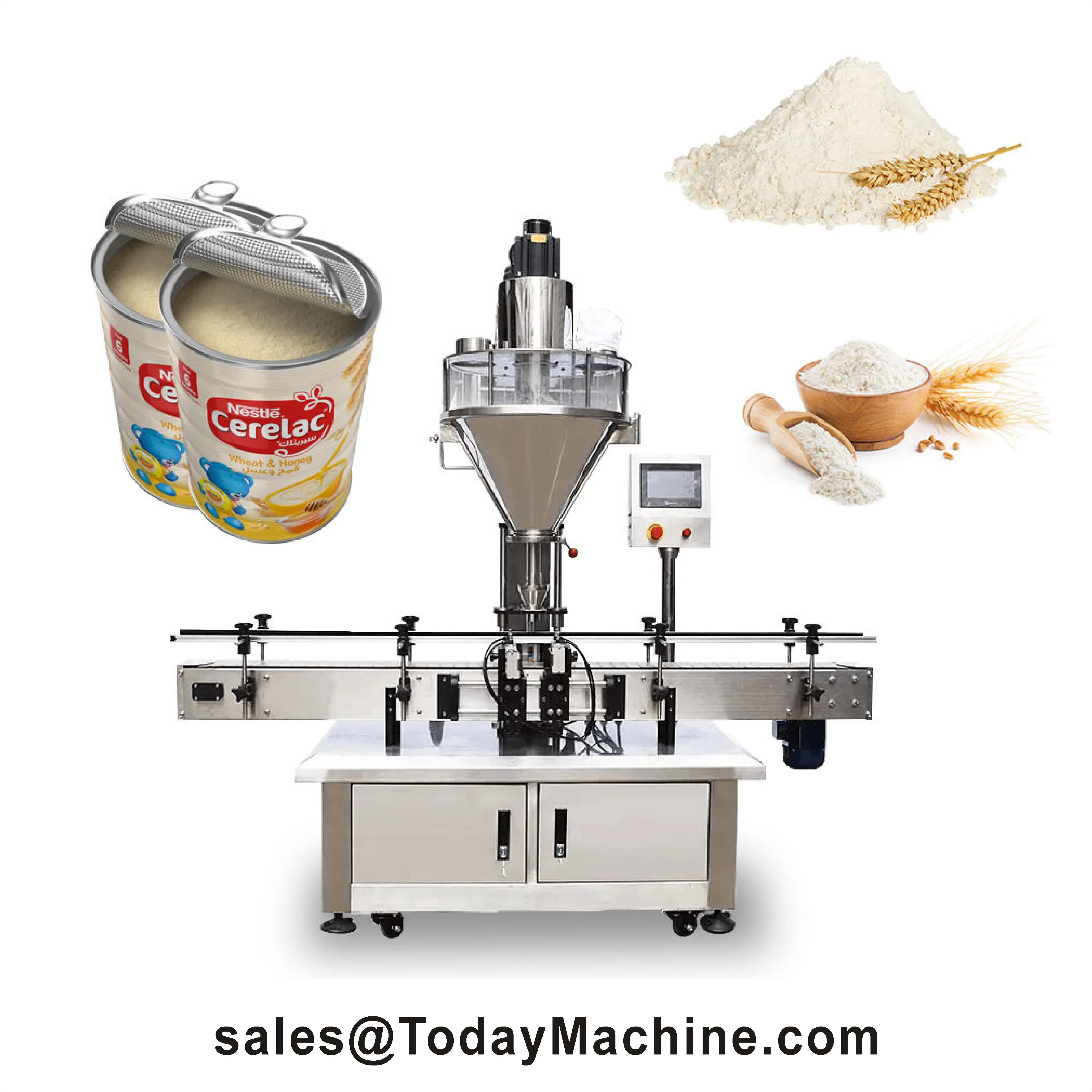 500ml Dry Spice Powder Packaging Filling Machine Glass Cans Bottling Filler Spices Powder Packing Machine