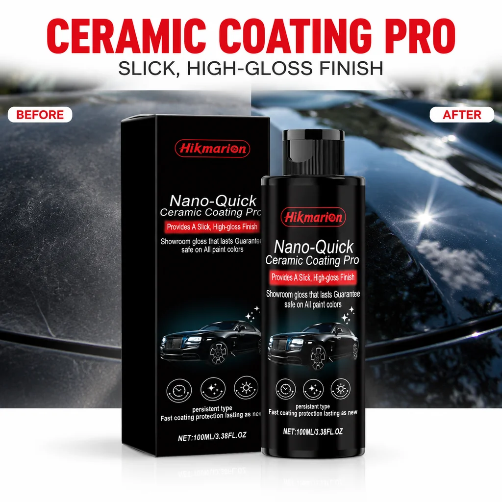 Nano Quick Ceramic Coating Pro Liquid Car Paint Surface Coating Agent Boost Gloss Form Protective Film For Automotive Paint Care