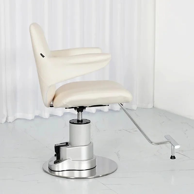 

Luxury Electric Barber Chair Man Aesthetic Professional Personalized Chair Swivel Equipment Soft Cadeira Salon Furnitures