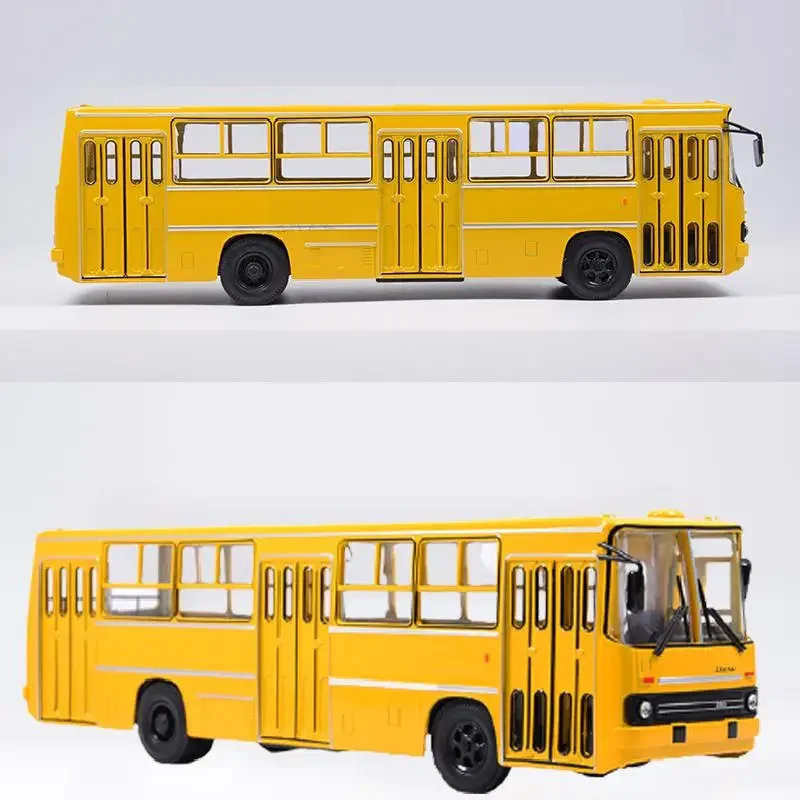 1:43 Scale Ikarus-260 Soviet Legendary Buses Alloy Metal Diecast Toy Vehicles Simulation High Quality Bus Car Truck Model Toys