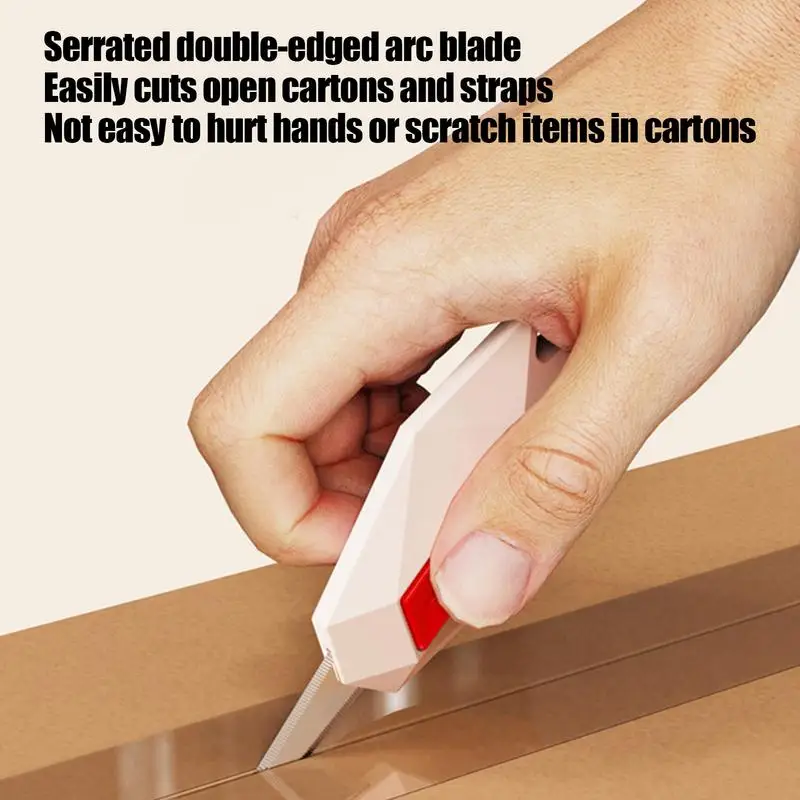 Small Package Opener Magnetic Letter Opener Portable Express Box Opener Utility Cutter For Opening Packages Cartons