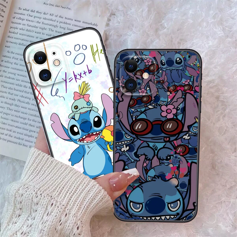 S47 Stitch Soft Case for OPPO A12 A12E A15 A15S A16 A54S A1K A37 A39 A3S A5 A9 A32 A53 A55 A53S A54 A59 A73 A76 A77 A83 A91 A93