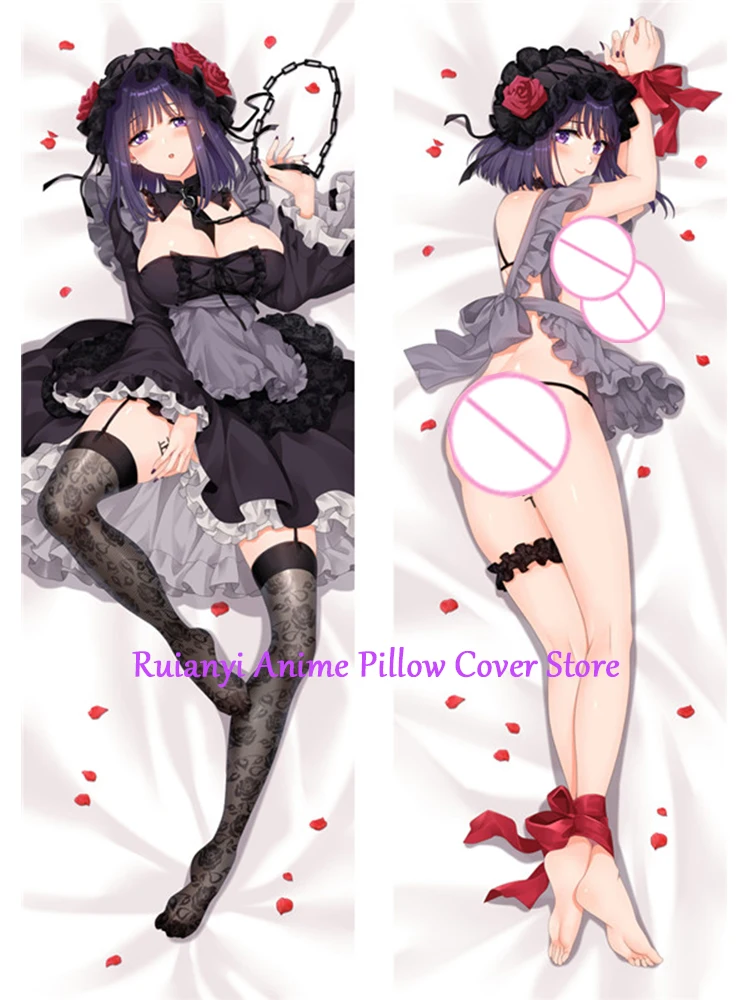 

Dakimakura Anime Shizuku Kuroe Double-sided Pillow Cover Print Life-size body pillows cover Adult pillowcase 2024