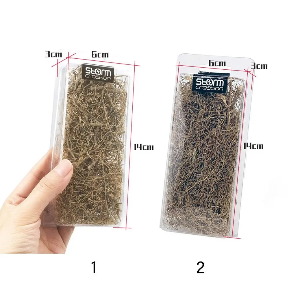 Miniature Withered Rattans Simulation Tree Vines Roots Scene Model for Micro Landscape Railway Scenery Fairy Garden Sand Table