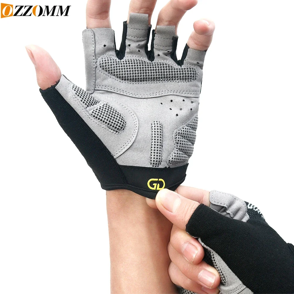 1Pair Gym Workout Gloves, Fingerless Gloves for Weightlifting,Lightweight Breathable Fitness Gloves,Sports Gloves for Training