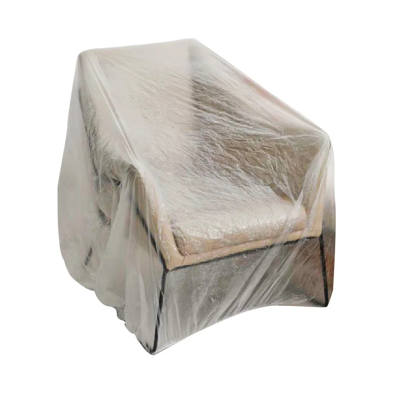 

Plastic Waterproof Dust Cover Transparent Furniture Protection Masking Film Disposable Dustproof Protective Film Living Room