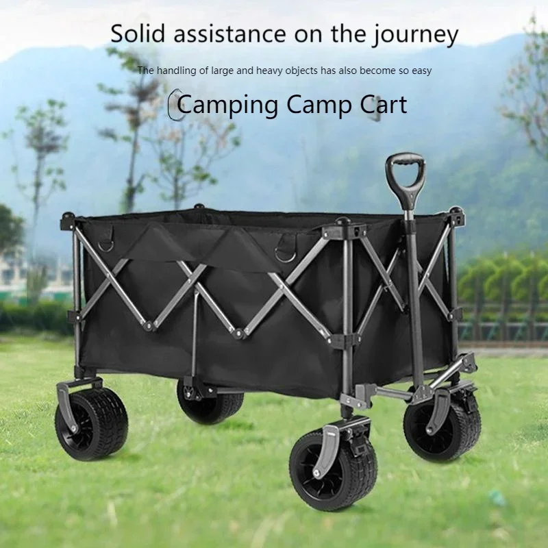 

Складной кемпер, портативный прицеп большой емкости для кемпинга на открытом воздухе, добавленный подъемный стол, можно открыть после походного автомобиля