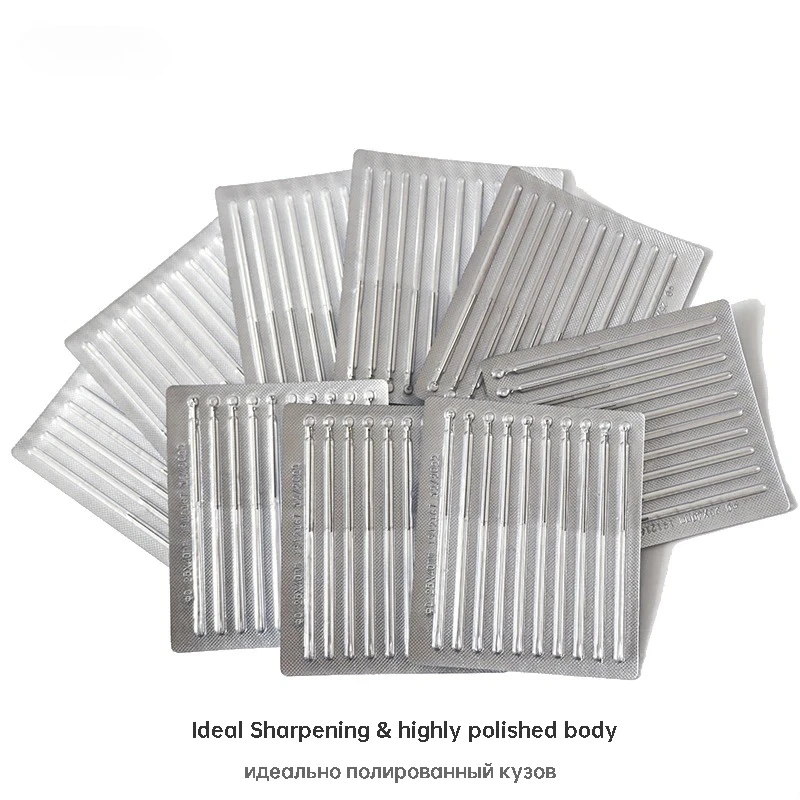 Sterile Acupuncture Needle 500 Disposable Asepsis Acupunture For body acupoint lymph Detox Slim Beauty Health Skin Face care